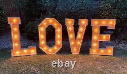 4ft Wooden Rustic LOVE letters for Hire