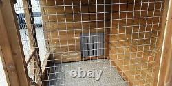 8 X 4ft Wooden Dog Kennel And Run/ Cattery/Dog Run