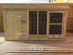 8 x 4 Dog Kennel And Run 4'4 Tall DIY Self Assembly