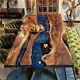 96 x 48 Epoxy Resin Center / Dining Table Top Wooden Work