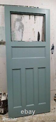 Accoya timber Front Door HANDMADE-BESPOKE-FRONT DOOR-WOODEN Victorian Door