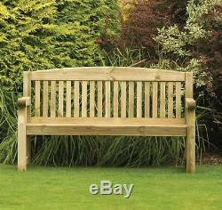 Athol Chunky 5 Foot Wooden Garden Bench Brand New SUMMER SALE LIMITED STOCK