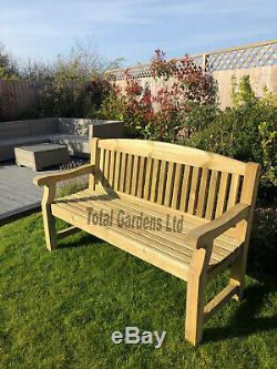 Athol Chunky 5 Foot Wooden Garden Bench Brand New SUMMER SALE LIMITED STOCK