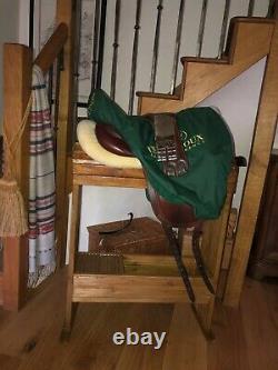 Bespoke Wooden Saddle Stand Handmade To Order Light Oak Colour
