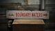 Boundary Waters Canoe Wood Sign Rustic Hand Made Vintage Wooden
