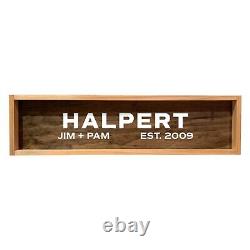 CUSTOMIZED Premium Large Handmade Wooden Couples Last Name Marriage Wedding Sign