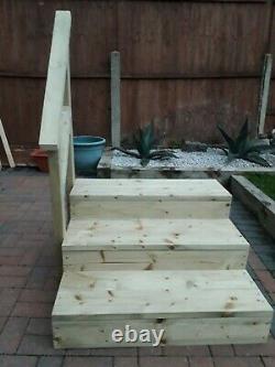 Caravan / Mobile Home wooden steps Handmade ££ message for discount ££