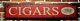 Cigars 25 Cents Sign Rustic Hand Made Vintage Wooden Sign