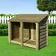 Cottesmore 4ft Outdoor Wooden Log Store Clearance Stock UK Hand Made
