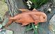 Crevalle Jack Fish Tropical Nautical Wooden Wall Plaque Carving Tiki Bar 32