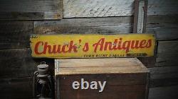 Custom Antiques ArrowithHours Sign Rustic Hand Made Vintage Wooden
