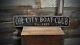 Custom Boat Club Wood Sign Rustic Hand Made Vintage Wooden