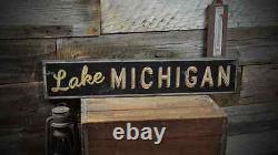 Custom Cabin & Lake House Sign Rustic Hand Made Vintage Wooden Sign