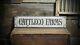 Custom Distressed Cattle Farm Sign Rustic Hand Made Vintage Wooden