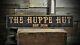 Custom Distressed Tiki Hut Est Date Sign Rustic Hand Made Wooden