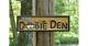 Custom Doobie Den Sign / Personalized Carved Wooden Sign Engraved Wood Plaque