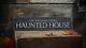 Custom Family Haunted House Sign -Rustic Hand Made Halloween Wooden