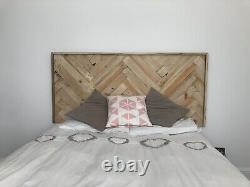 Custom Hand Made Wooden Pallet Headboard. Single, Double, King, Super King &More