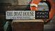 Custom Lake Boat House Lat Long Sign -Rustic Hand Made Vintage Wooden