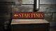 Custom Place Directional Arrow Sign Rustic Hand Made Vintage Wooden