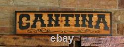 Custom Saloon Sign / Carved Wooden Engraved Wood Plaque / Western Style Signs
