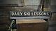 Custom Ski Lessons Lake House Sign Rustic Hand Made Wooden Sign