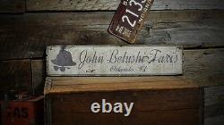 Custom Taxi Driver Cab Sign Rustic Hand Made Vintage Wooden Sign