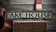 Custom Welcome Lake House Sign Rustic Hand Made Vintage Wooden