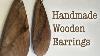 Diy Handmade Wooden Earrings