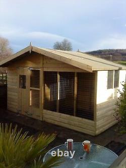 Dog Kennel and run CHALET From £450