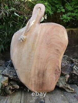 Hand Made Carved Large Wooden Mango Wood Chopping Kitchen Food Cutting Board