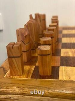 Hand Made Wooden Chessboard Made To Order