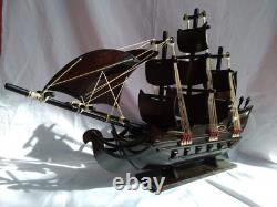 Hand Made Wooden Ship Home Hotel Office Decoration