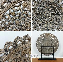 Hand-made Wooden Carving / Decorative Sculpture (Panel) India / Bali / Indonesia