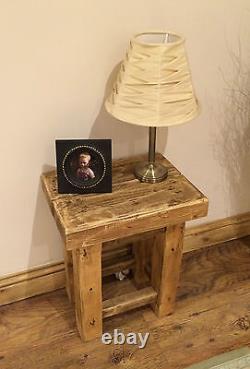 Handmade Chunky Rustic Wooden Bookcase Can Be Made To Any Size Please Email