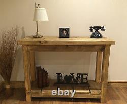 Handmade Rustic Chunky Wooden Bookcase Can Be Made To Any Size Please Email