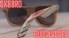 Handmade Wood Sun Glasses Tutorial Recycled Skateboard