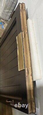 Handmade-bespoke Wooden Barn Stable Door-timber-porthole-lead-external-exterior
