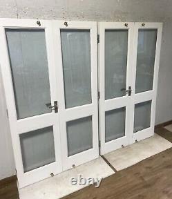 Handmade-bespoke Wooden French Doors-timber-external-double Glazed-georgian Bars