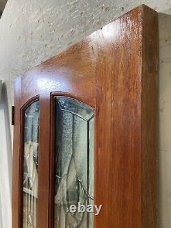 Handmade-bespoke-wooden Front Entrance Door-hardwood-decorative Glass-external