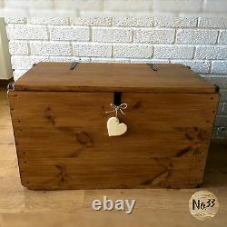 Handmade wooden chest/ trunk/ blanket box/ toy box/ coffee table