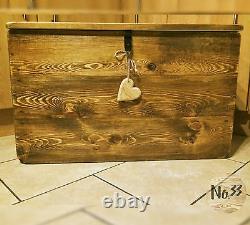 Handmade wooden chest/ trunk/ blanket box/ toy box/ coffee table