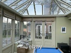 Hardwood Bespoke Handmade Orangery-conservatory-wooden-room-lantern-garden Room