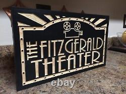 Home Theater Basement Décor, Personalized Sign Movie Cinema Game Lounge Room