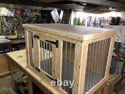 Indoor dog kennel wooden crate delivery included depends on post code