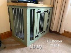 Indoor dog kennel wooden crate delivery included depends on post code
