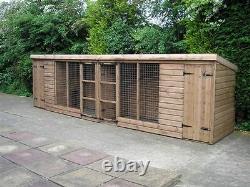 Kennel & Run, Double Kennel and runs From £605