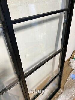 Kloeber Handmade/bespoke Black Clad Window-sidelight-wooden-aluminium-crittall