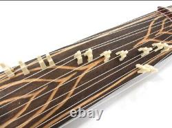 Koto portable acoustic wooden harp 13 strings traditional instrument 17 inch 2
