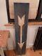 Large Vintage Reclaimed Hand Painted Wooden Sign Arrow Sign Kent Collection only